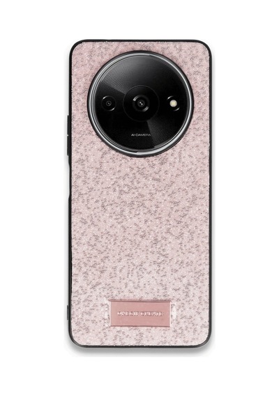 Onegif Xiaomi Redmi A3 4g Bright Simli Kapak - Pembe 0.2M-Çok Renkli