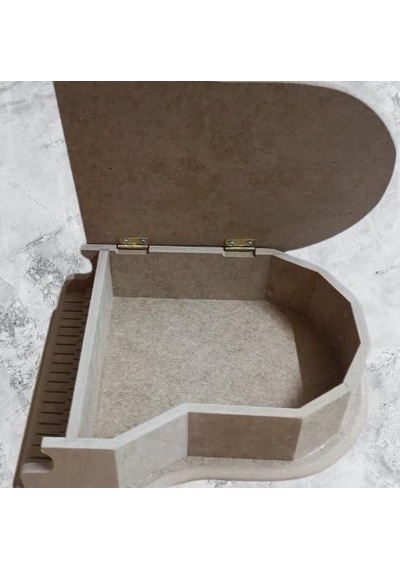1448bng90274hobi Adn Dekoratif Piyano Kutu Ayaklı Ahşap Mdf Ham Cnc Kesim Model El Yapım