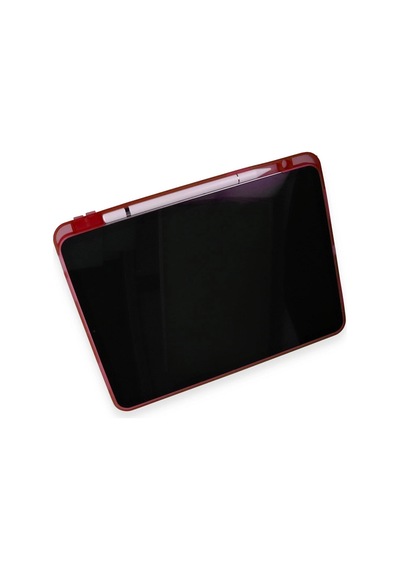 Mey İthalat Pad 6 Kılıf Kalemlikli Mars Tablet Kılıfı - Kırmızı Klasik