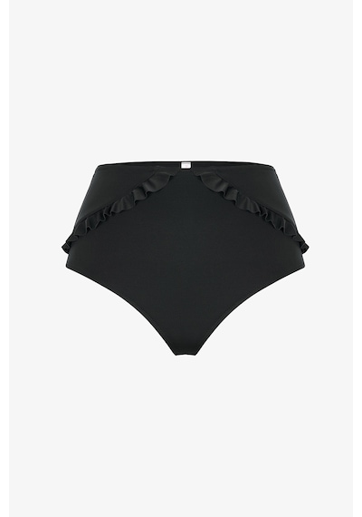 Penti Siyah New High Ruffle Bikini Altı