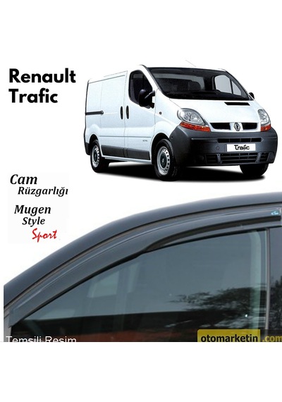 Renault Trafic Mugen Cam Rüzgarlığı 2001-2015