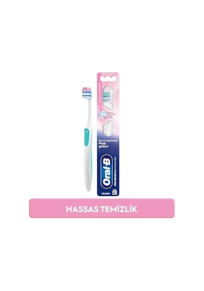 Pro-sensitive Advanced Hassas Temizlik Diş Fırçası, Ekstra Yumuşak Açık Ahşap