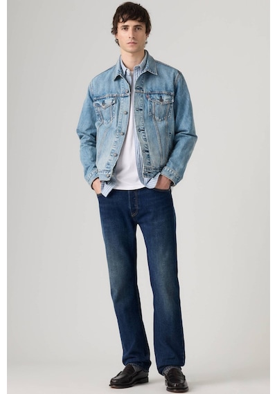 Levi's 501 Erkek Original Terra Linda Dark Indigo Jean-16452 Mavi