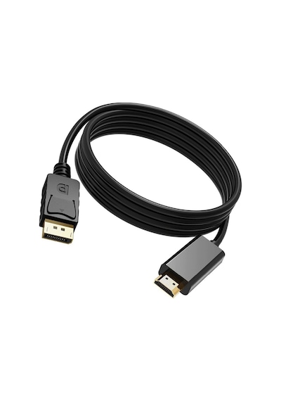 Displayport To HDMI Dp Dönüştürücü Kablo Altın Uçlu 1.8 M