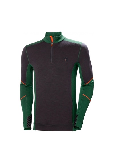 Helly Hansen Workwear Lıfa Yarım Fermuar Sweatshirt -75107 Yeşil