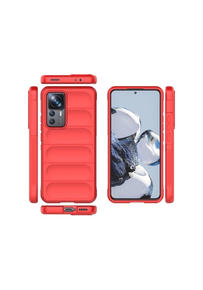 Xiaomi Mi 12t Pro Uyumlu Kılıf Optimum Silikon - Kırmızı