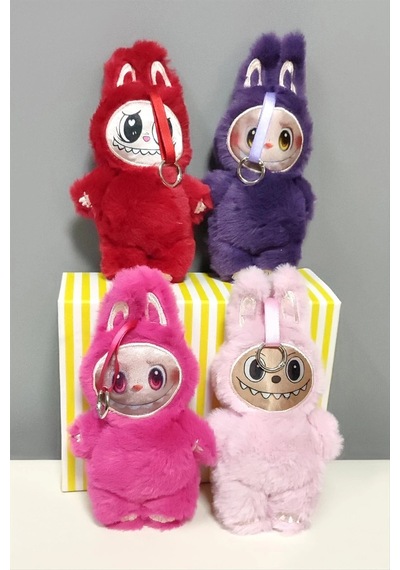 Labubu Peluş Çanta Anahtarlık -