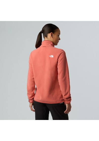 The North Face Kadın Glacier Tam Fermuarlı Polar Nf0a8d2fbou1 Şampanya