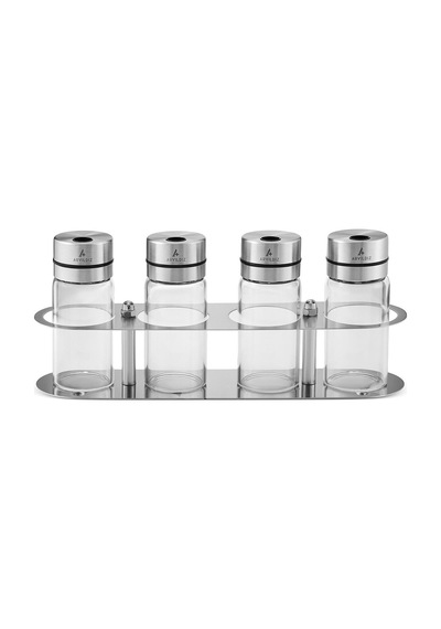Aryldız Steel Baharat Seti 5 Parça 90 Ml Ar279755 Şeffaf