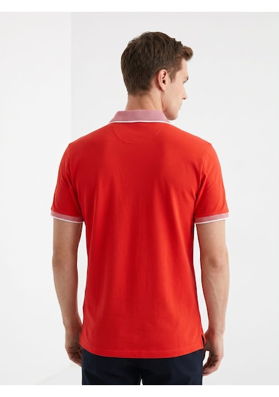 Giyim Dünyası Erkek Polo Yaka Kısa Kol Tshirt Turuncu