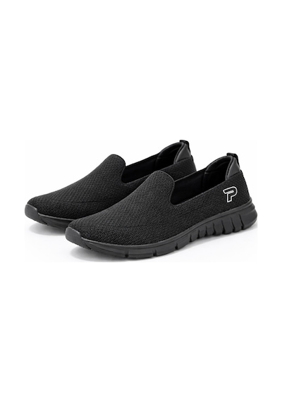 Kadın Ortopedik Hafif Taban Günlük Yürüyüş Ayakkabısı Esnek Rahat Sneaker Siyah