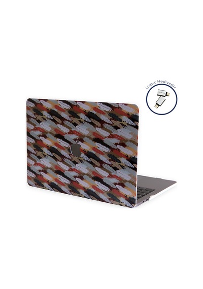 Macbookpro Kılıf Hardcasea1706-08 1989 2159 2251-89 2338 Flower34 R-16