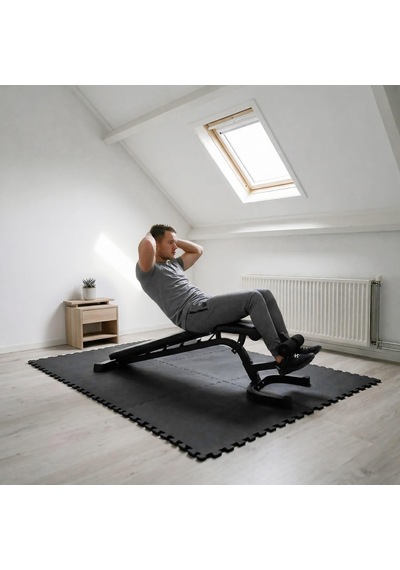 Ayarlanabilir Fitness Bankı Pro Siyah