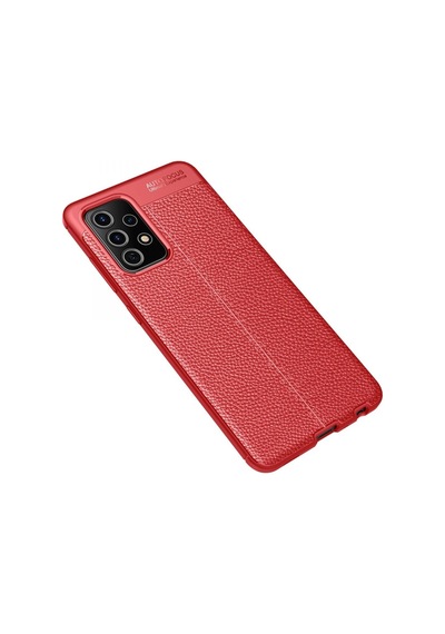 Galaxy A72 Kılıf Auto Focus Kapak - Kırmızı