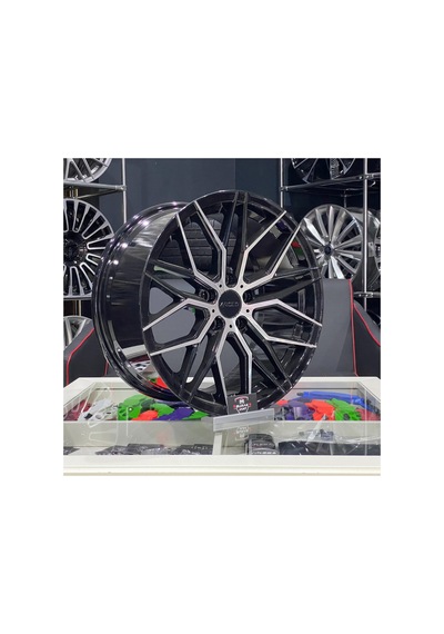 19 Inç 5x112 Valencia Black Dia. Ön/arka Jant Modeli 4adet