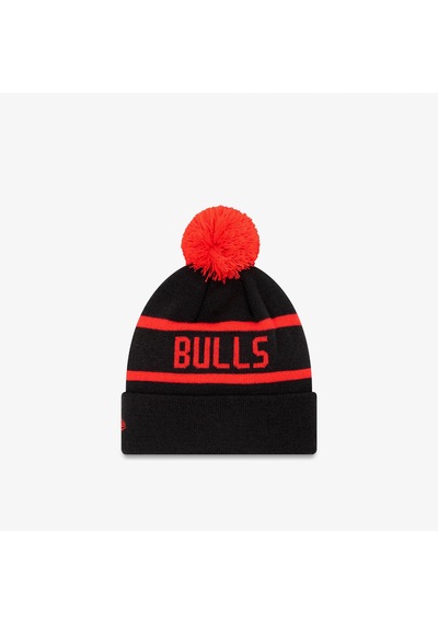 New Era Chicago Bulls Jake Pom Pom Unisex Siyah Bere Düz 60292630 Siyah