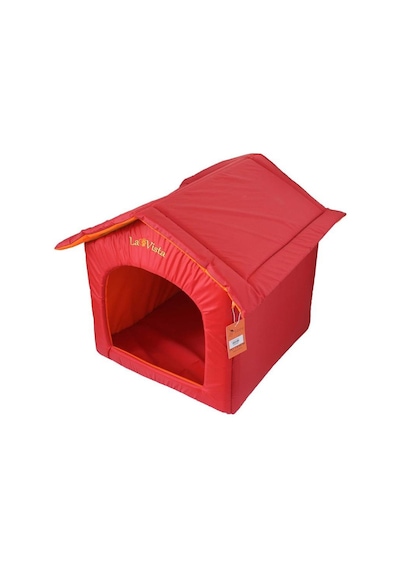 La Vista Dış Mekan Kedi Ve Küçük Köpek Evi Kırmızı 40-45-45cm
