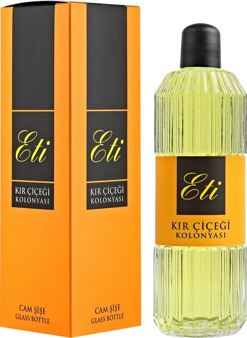Eti Cam Şişe Kolonya Kır Çiçeği 325 Ml