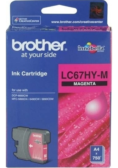 Tonersepeti Brother Lc67hy-m Kırmızı Kartuş Y.k.