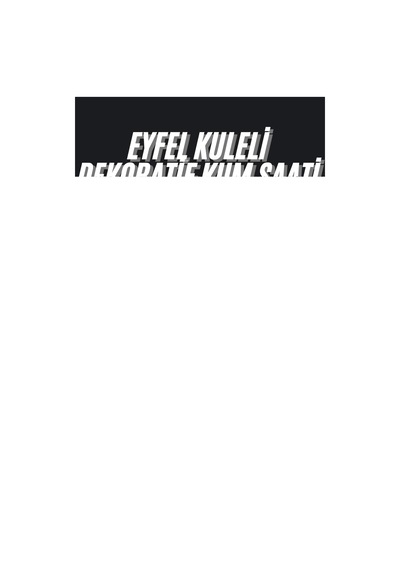 Mey İthalat Eyfel Kuleli Kum Saati Dekoratif Hediyelik Eşya Retro Eyfel Kulesi Renkli