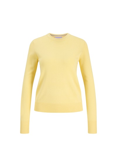 Jack & Jones Kadin Bisiklet Yaka Uzun Kollu Kazak - Cara - 12255368 Sunlight