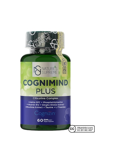 Natures Supreme Cognimind Plus Citicoline 60 Kapsül Aromasız