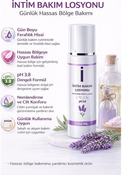 Genital Bölge Bakım Set - İntim Losyon + Günlük Yıkama + Genital Beyazlatıcı 3'lü Set