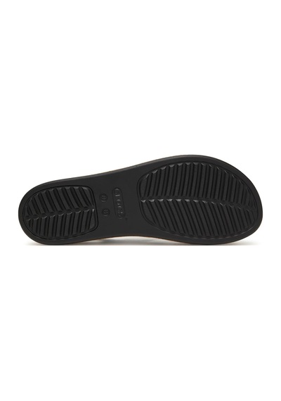 Crocs Brooklyn Cork Low Wedge Kadın Sandalet 211144-060 Siyah