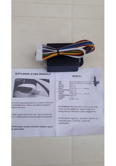 Katlanır Ayna Modülü Zaman Ayarlı N11.10268
