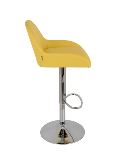 Bürocci Texas Bar Taburesi - Sarı Deri - 9506S0113 Çok Renkli