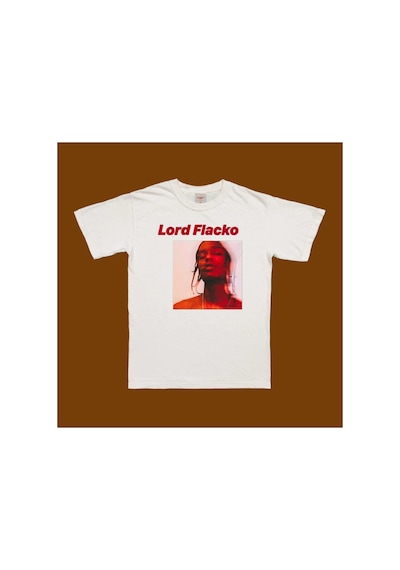 Tarzsokak Asap Rocky Red Tişört Beyaz