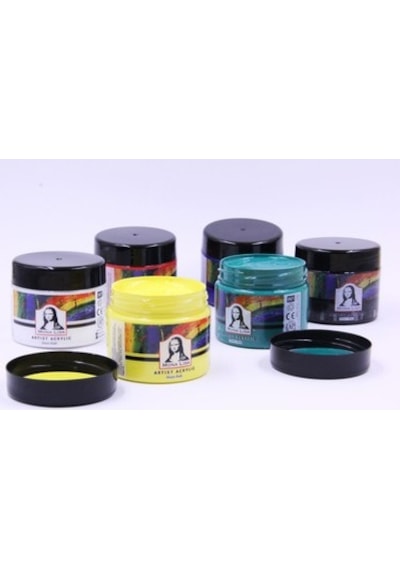 Monalisa Akrilik Boya 6 Ana Renk 125 Ml