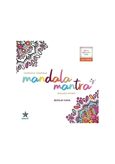 Renklerin Cümbüşü Mandala Mantra Boyama   Kitabı