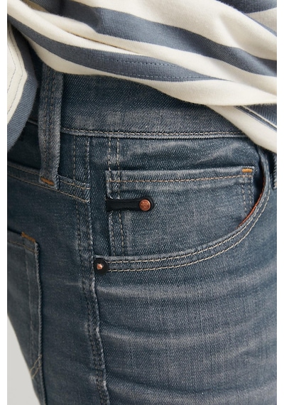 Jack & Jones Jjıglenn Erkek Slim Fit Jean Pantolon Jjıcon Jj 619 Noos Gri