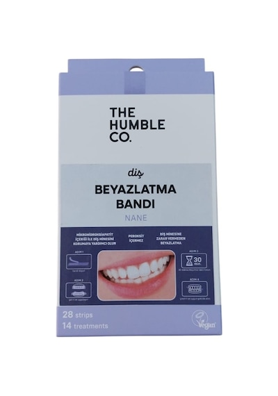 Humble Diş Beyazlatma Bandı 28 Strip Nane