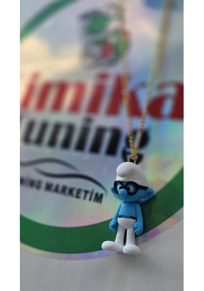 Gözlük Şirin Zincirli Ayna Alti Süs