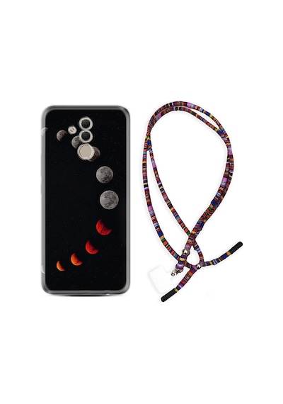 Huawei Mate 20 Lite Kılıf Rasta Boyun Askılı Mooons 1861