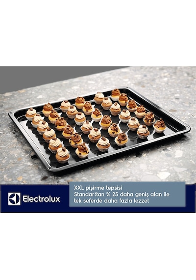 Electrolux EOA5220FOV 72 L Rustik Cam Ankastre Fırın
