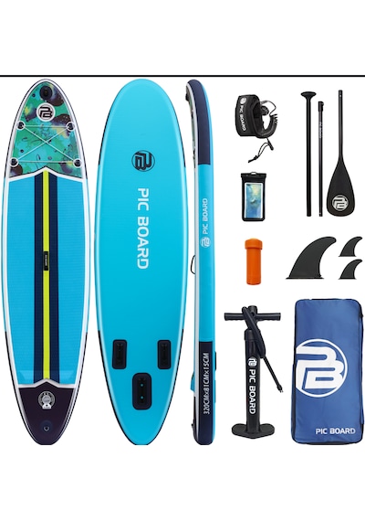 Aria Stand Up Paddle Board 320 X 82 X 15 Cm Ölçülerinde Şişme Sörf Tahtası Full Set