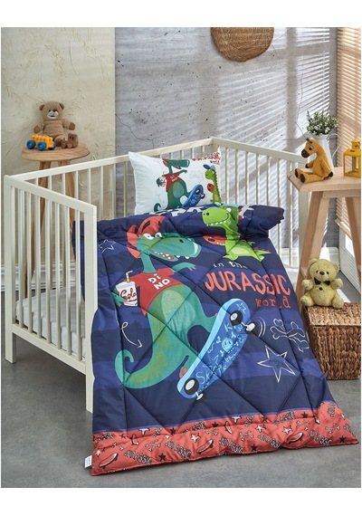 Komfort Home V20 %100 Pamuklu Silikon Elyaf Bebek Yorgan Seti