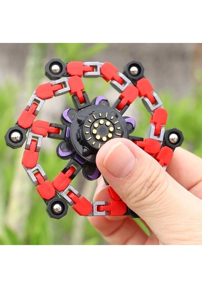 Robota Dönüşen Kırmızı Stres Çarkı
