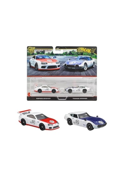 Hot Wheels Premium 1:64 Araba Paketi - 2000gt Ve Supra