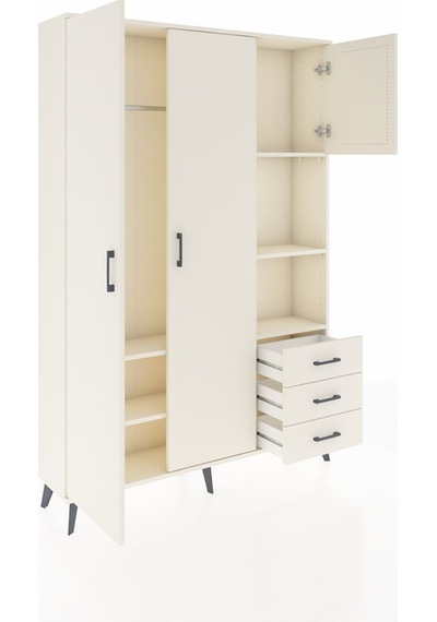 Arges Dolap 5 Raflı 3 Çekmeceli Tek Askılı 132x30x195 Aytaşı-aytaşı/aytaşı Aytası/aytası Arges Dolap 5 Raflı 3 Çekmeceli Tek Askılı 132x30x195 Aytaşı-aytaşı/aytaşı Aytası/aytası
