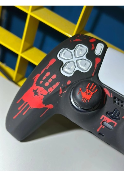 Ps5 Dualsense Kol Silikon Kılıf + Analog Koruyucu Darbe Koruması Clk9103