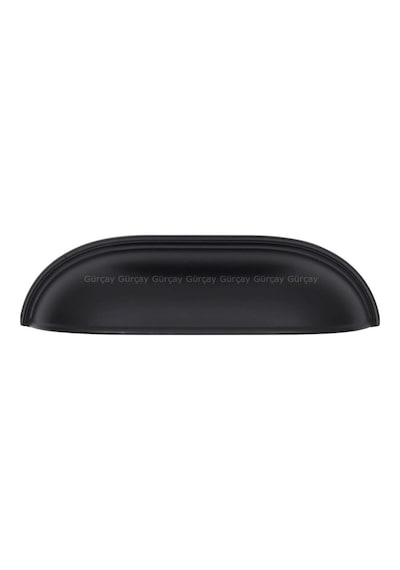 Gürçayhırdavat Gürçay Lüks Çanak Kulp Siyah 96Mm (2 Adet)