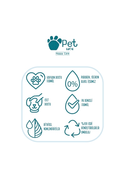 3 Adet Petlove Köpük Şampuan Çilek 225ml