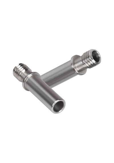 Koodmax 3 Adet 3d Yazıcı Hotend Mega S / Pro / Vyper 4.1 Düz Boyun Hortumu Paslanmaz Çelik Barel
