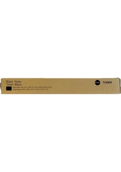 Zebra Toner Xerox C60 Siyah Uyumlu Toner