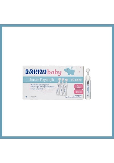 Bezos Baby Serum Fizyolojik 5 Ml X 10 Flakon Mbt06