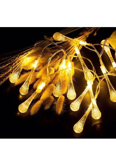 Yüksek Kalite Profesyonel Su Damlası Gün Işığı Led Işık 7 Metre 49led 220v Eklemeli Noel Ağacı Işığı